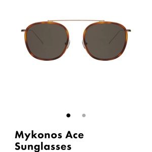 ILLESTEVA Mykonos Ace Sunglasses Havana Gold Tortoise
